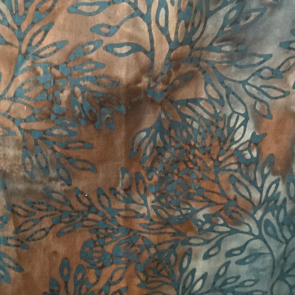 Size Large “One of a Kind” Halter Top Teal Maxi Sun Dress - Picture 2 of 7